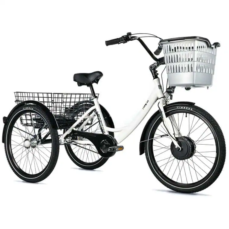 Leader Fox tricycle City Bormio 24" 518wh blanc