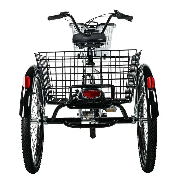 Leader Fox tricycle City Bormio 24" 518wh blanc